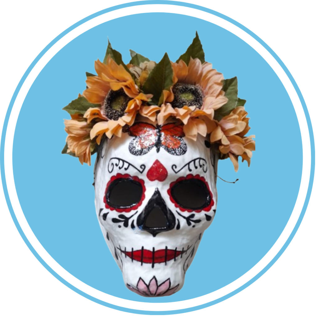 Mexican Calaca mask